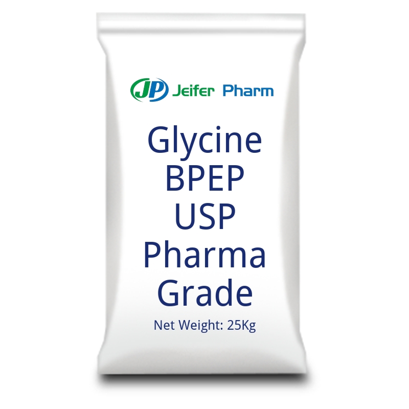 Glicina BP EP USP Grau Farmacêutico-cas-56-40-6